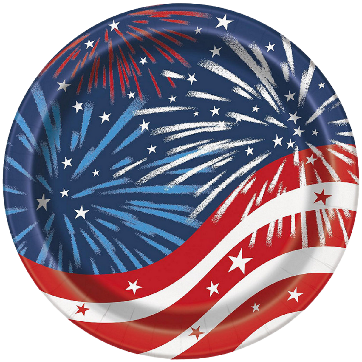 Fireworks 4th of July Tableware Set