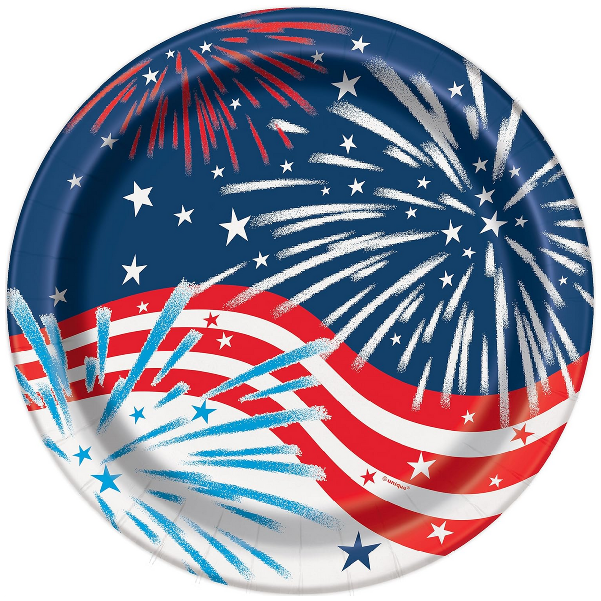 Fireworks 4th of July Tableware Set