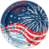 Fireworks 4th of July Tableware Set