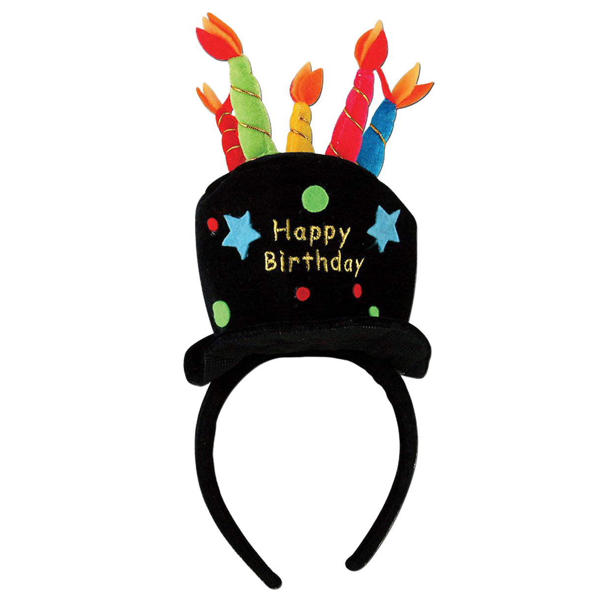 Plush Birthday Cake Headband